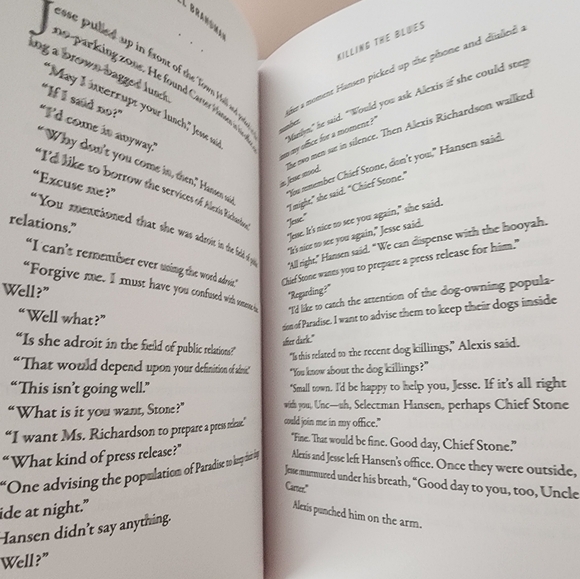 Robert B. Parker's "Killing the Blues" A Jesse Stone Novel by Michael Brandman - Picture 8 of 8